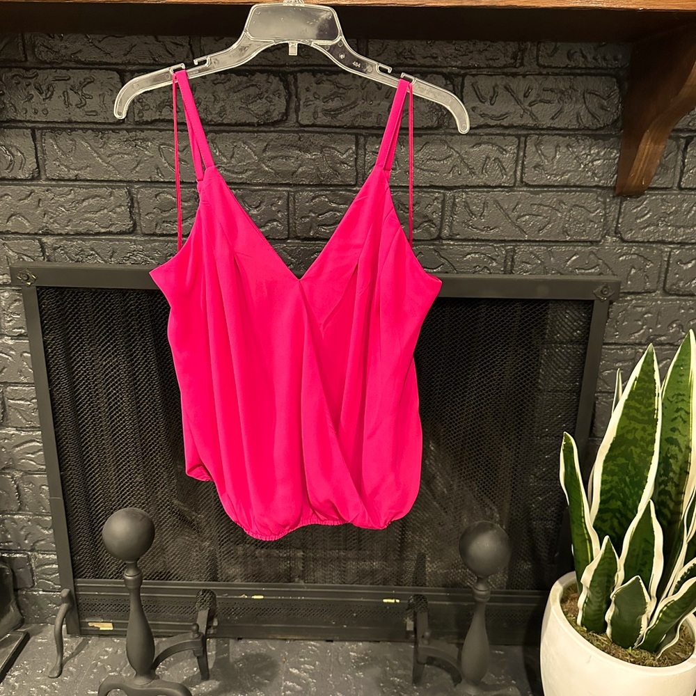 I.N.C. Tank blouse in beautiful hot pink.